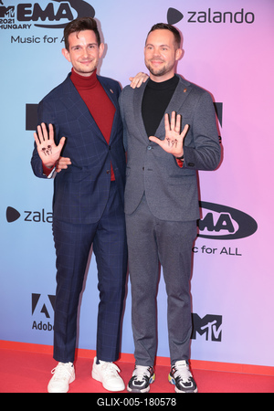 2021 MTV Europe Music Awards / Hungary-stock-foto