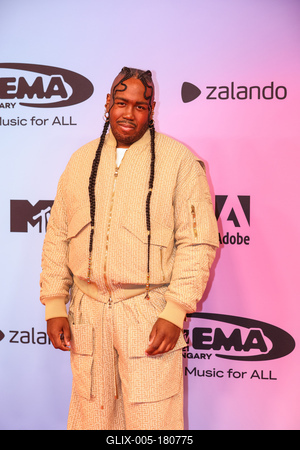 2021 MTV Europe Music Awards / Hungary-stock-foto