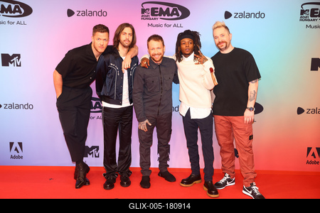 2021 MTV Europe Music Awards / Hungary-stock-foto