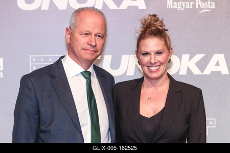 Az unoka - magyar filmdráma premierje-stock-foto