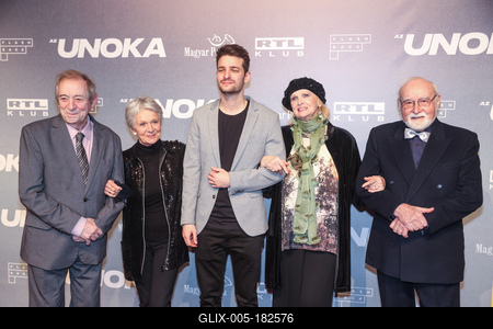 Az unoka - magyar filmdráma premierje-stock-foto