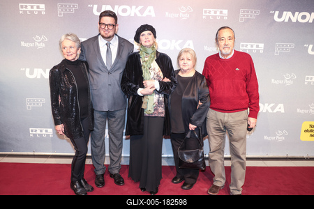 Az unoka - magyar filmdráma premierje-stock-foto