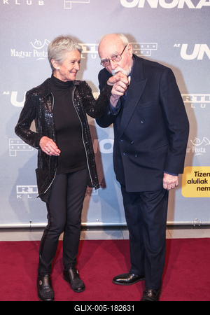 Az unoka - magyar filmdráma premierje-stock-foto