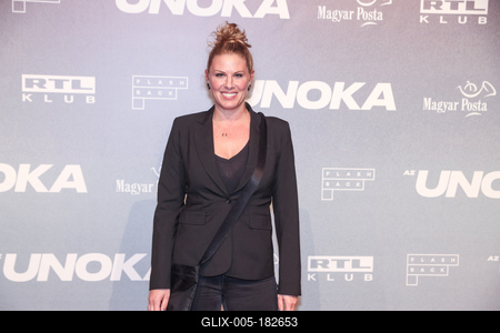 Az unoka - magyar filmdráma premierje-stock-foto