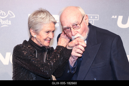 Az unoka - magyar filmdráma premierje-stock-foto