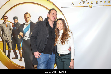 King’s Man: A kezdetek - Premier vetítése-stock-foto