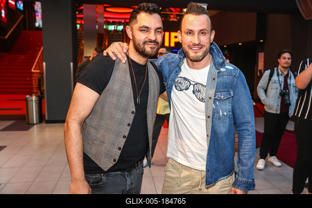 LEGENDÁS ÁLLATOK- DUMBLEDORE TITKAI- magyarországi gálapremier-stock-foto