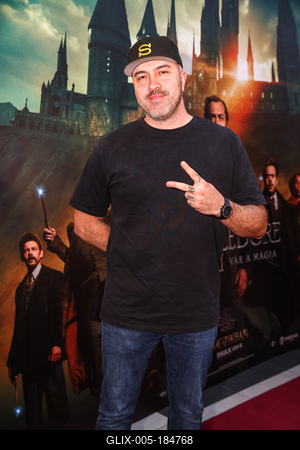 LEGENDÁS ÁLLATOK- DUMBLEDORE TITKAI- magyarországi gálapremier-stock-foto