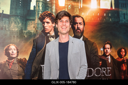 LEGENDÁS ÁLLATOK- DUMBLEDORE TITKAI- magyarországi gálapremier-stock-foto