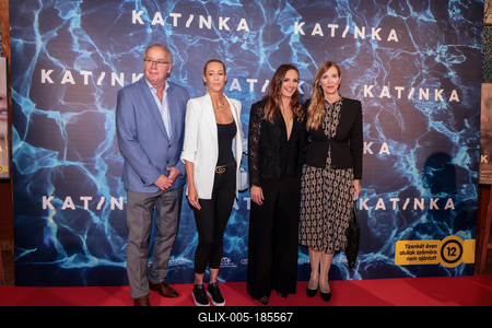 Katinka díszbemutató-stock-foto