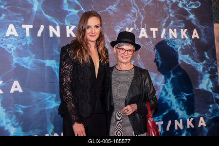 Katinka díszbemutató-stock-foto