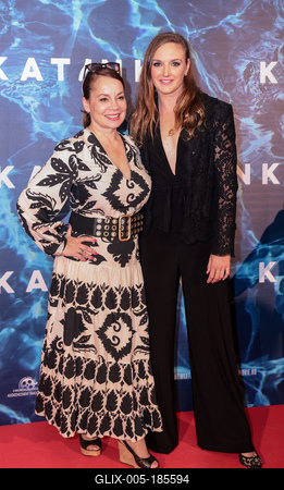 Katinka díszbemutató-stock-foto