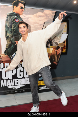 Top Gun: Maverick - díszpremier vetítés-stock-foto