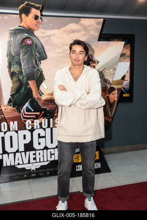 Top Gun: Maverick - díszpremier vetítés-stock-foto