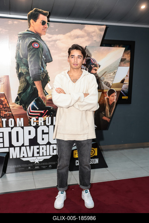 Top Gun: Maverick - díszpremier vetítés-stock-foto