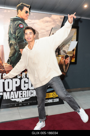 Top Gun: Maverick - díszpremier vetítés-stock-foto