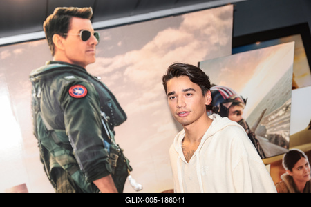 Top Gun: Maverick - díszpremier vetítés-stock-foto