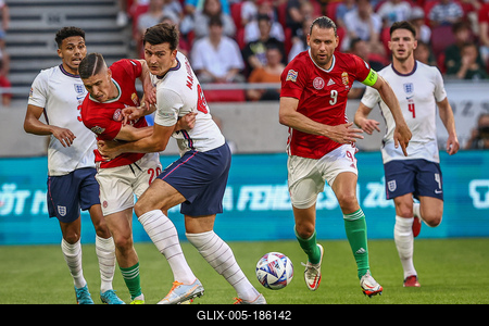 Hungary v England - UEFA Nations League - Group A3 - Puskas Arena-stock-foto