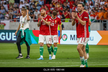 Hungary v England - UEFA Nations League - Group A3 - Puskas Arena-stock-foto