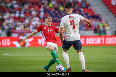 Hungary v England - UEFA Nations League - Group A3 - Puskas Arena-stock-foto