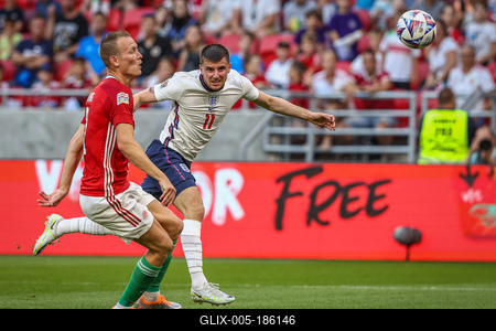Hungary v England - UEFA Nations League - Group A3 - Puskas Arena-stock-foto