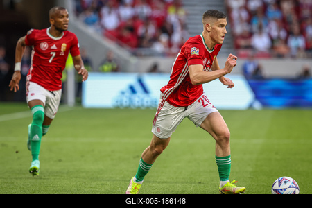 Hungary v England - UEFA Nations League - Group A3 - Puskas Arena-stock-foto