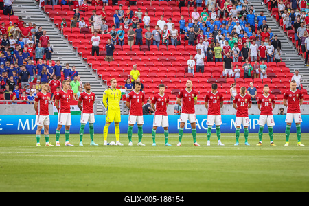 Hungary v England - UEFA Nations League - Group A3 - Puskas Arena-stock-foto
