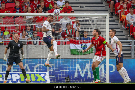 Hungary v England - UEFA Nations League - Group A3 - Puskas Arena-stock-foto
