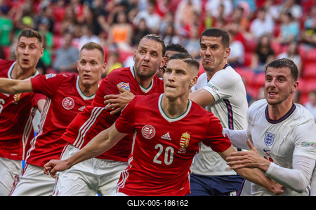 Hungary v England - UEFA Nations League - Group A3 - Puskas Arena-stock-foto