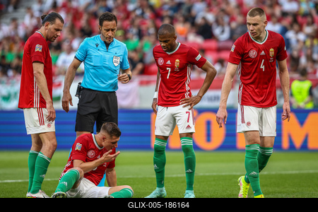 Hungary v England - UEFA Nations League - Group A3 - Puskas Arena-stock-foto