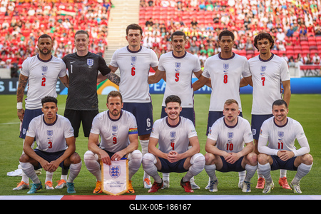 Hungary v England - UEFA Nations League - Group A3 - Puskas Arena-stock-foto
