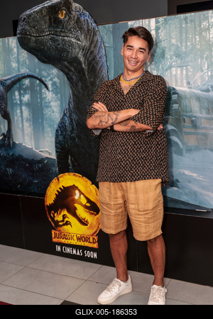 Jurassic World című film magyarországi díszbemutatója.-stock-foto