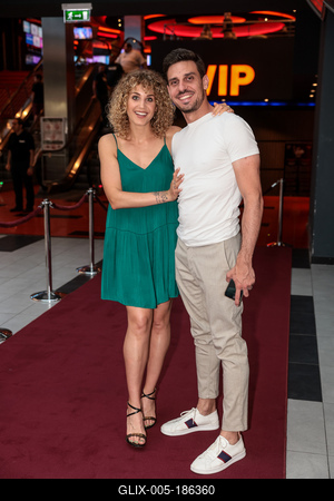 Jurassic World című film magyarországi díszbemutatója.-stock-foto