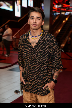 Jurassic World című film magyarországi díszbemutatója.-stock-foto