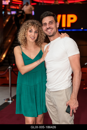 Jurassic World című film magyarországi díszbemutatója.-stock-foto