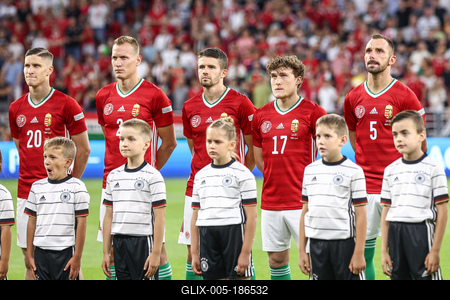Hungary v Germany: UEFA Nations League - League Path Group 3-stock-foto