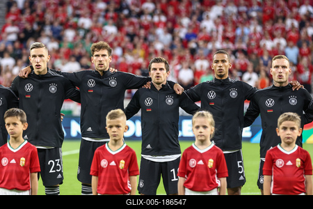 Hungary v Germany: UEFA Nations League - League Path Group 3-stock-foto