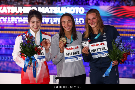 Budapest 2022 FINA World Championships: Swimming - Day 2-stock-foto
