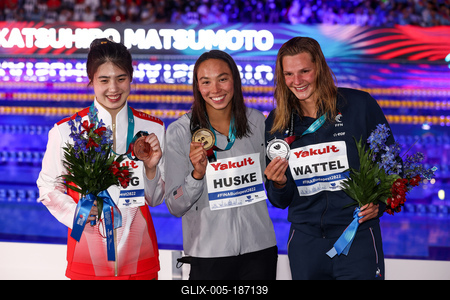 Budapest 2022 FINA World Championships: Swimming - Day 2-stock-foto