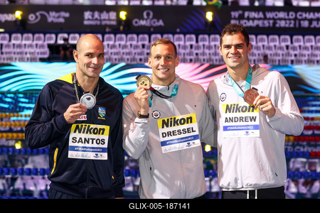 Budapest 2022 FINA World Championships: Swimming - Day 2-stock-foto