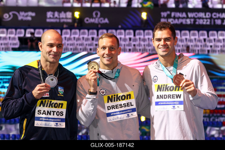 Budapest 2022 FINA World Championships: Swimming - Day 2-stock-foto