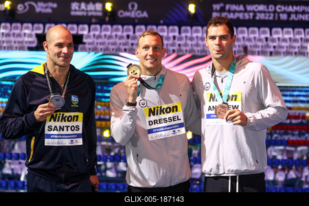 Budapest 2022 FINA World Championships: Swimming - Day 2-stock-foto