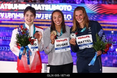 Budapest 2022 FINA World Championships: Swimming - Day 2-stock-foto