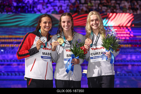 Budapest 2022 FINA World Championships: Swimming - Day 3-stock-foto