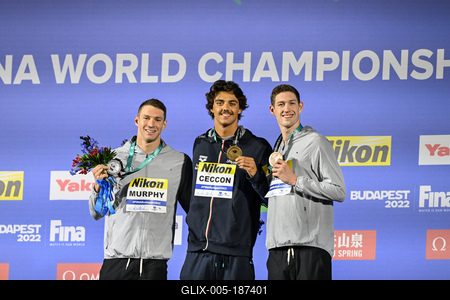 Budapest 2022 FINA World Championships: Swimming - Day 3-stock-foto