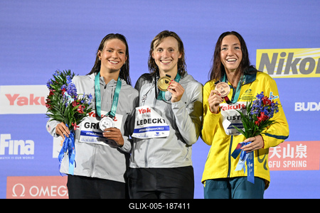 Budapest 2022 FINA World Championships: Swimming - Day 3-stock-foto