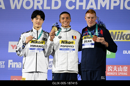 Budapest 2022 FINA World Championships: Swimming - Day 3-stock-foto