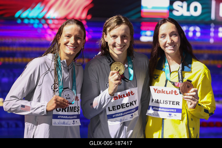 Budapest 2022 FINA World Championships: Swimming - Day 3-stock-foto