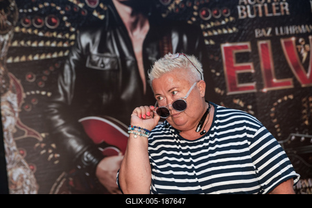 Elvis - filmpremier-stock-foto