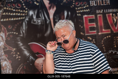 Elvis - filmpremier-stock-foto